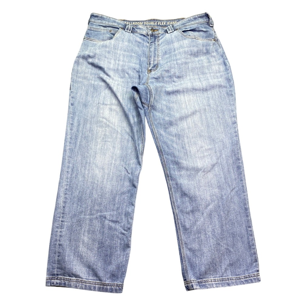 Duluth Trading Co Ballroom Double Flex Relaxed Fit Jeans Blue Sz 38 Mens Barn